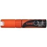 ROTULADOR UNI-BALL CHALK MARKER PWE-8K NARANJA PACK 6