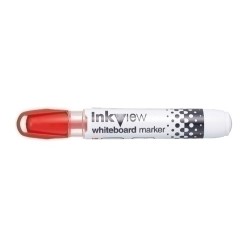 ROTULADOR UNI-BALL INKVIEW ROJO