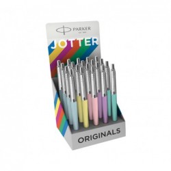 EXPOSITOR 20 BOLIGRAFOS PARKER JOTTER COLORES PASTEL