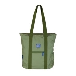 BOLSA TOTE BAG B-TRENDY RPET VERDE SAFARI OXFORD