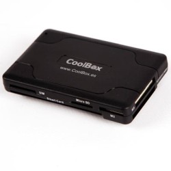 LECTOR COOLBOX CRE-065 USB 2.0 NEGRO