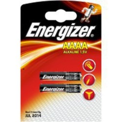 PILAS ENERGIZER E96 AAA ALCALINA PACK 2UD