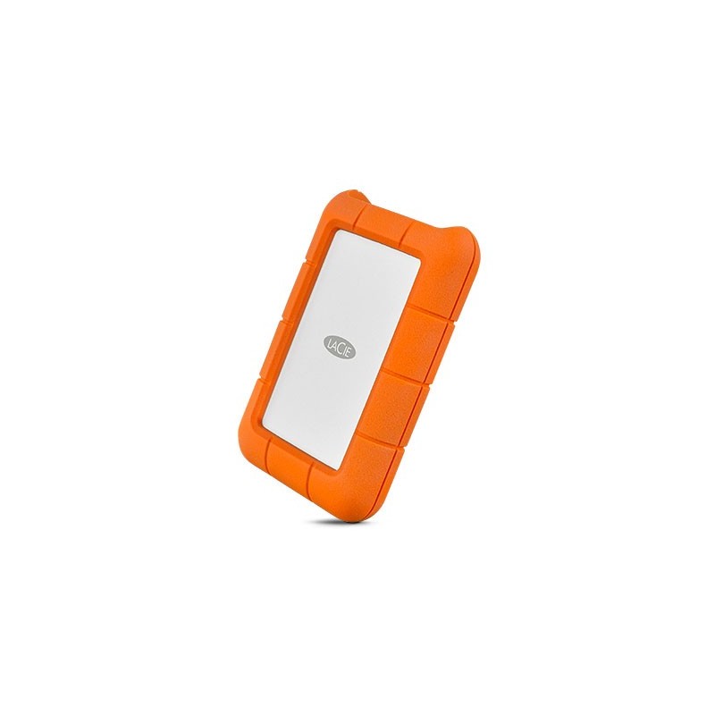 DISCO DURO EXTERNO 1TB 2.5" USB-C NARANJA LACIE RUGGED