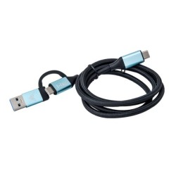 CABLE USB-C MACHO A USB-C MACHO CON ADAPTADOR USB 3.0 I-TEC