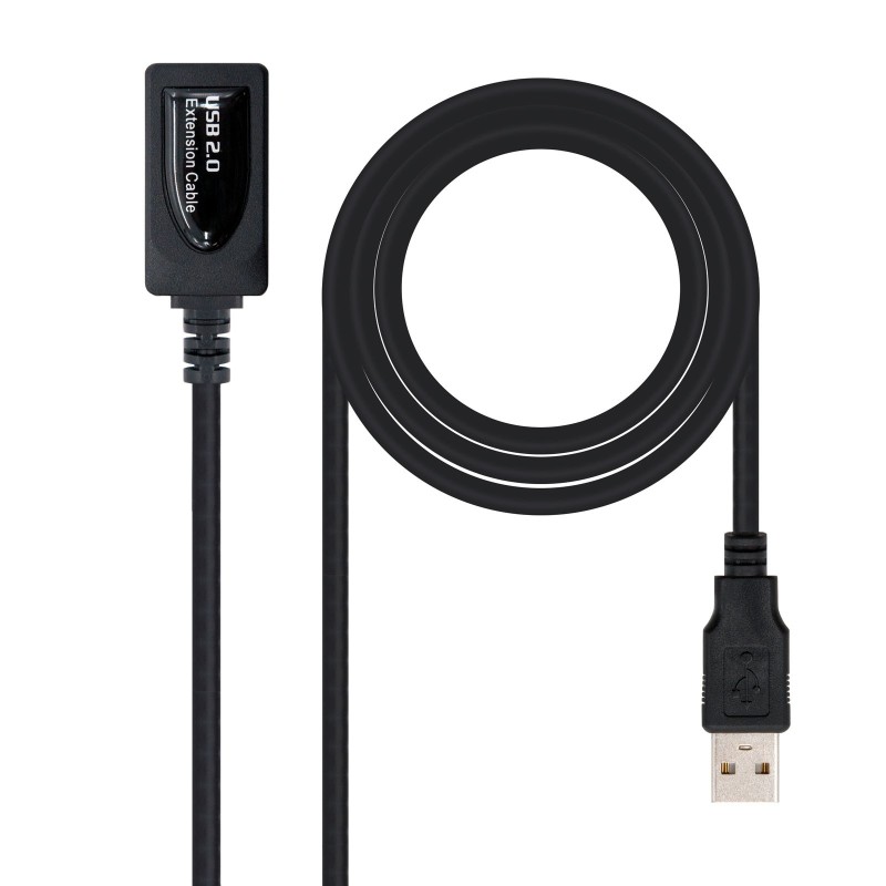 EXTENSIÓN USB 2.0 A-A 5M ACTIVO NANOCABLE