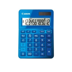 CALCULADORA CANON LS-123K SOBREMESA AZUL