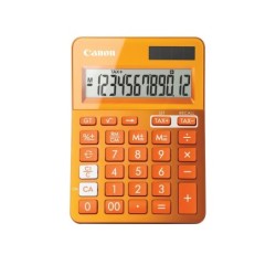 CALCULADORA CANON LS-123K SOBREMESA NARANJA