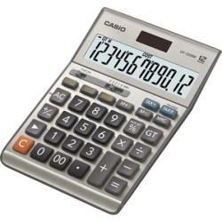 CALCULADORA CASIO DF-120BM SOBREMESA 12 DÍGITOS NEGRO/GRIS