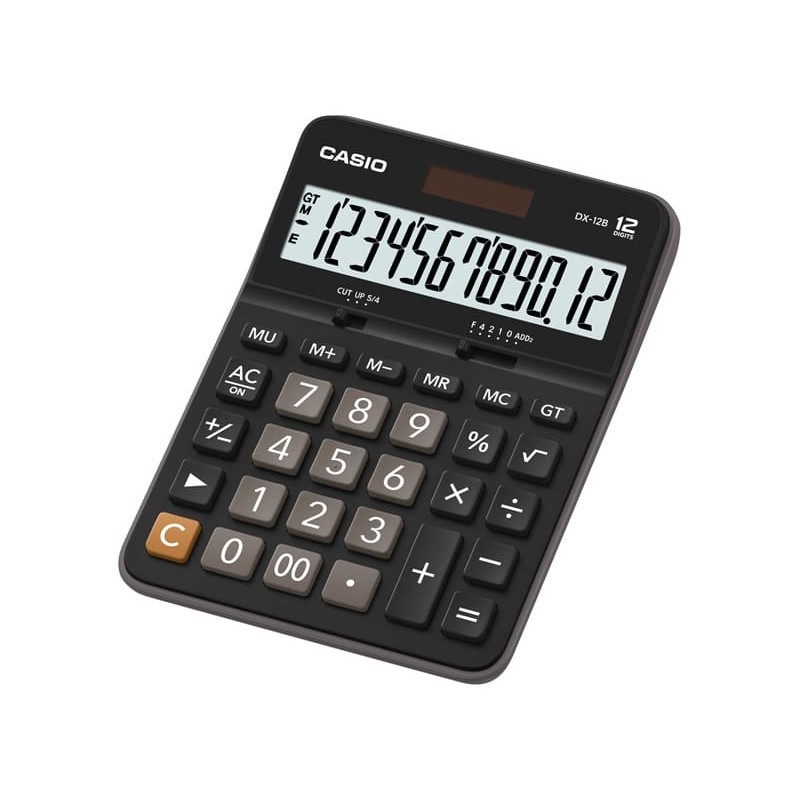 CALCULADORA CASIO DX-12B SOBREMESA 12 DÍGITOS NEGRO