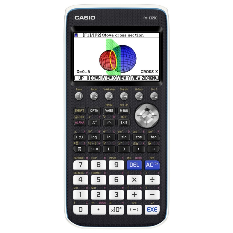 CALCULADORA CASIO FX-CG50 GRÁFICA NEGRA
