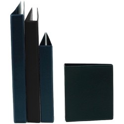 CARPETA IBERPLAS PVC FOLIO 4 ANILLAS 25 MM NEGRO