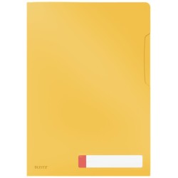 CARPETA LEITZ PRIVACIDAD COSY AMARILLO A4
