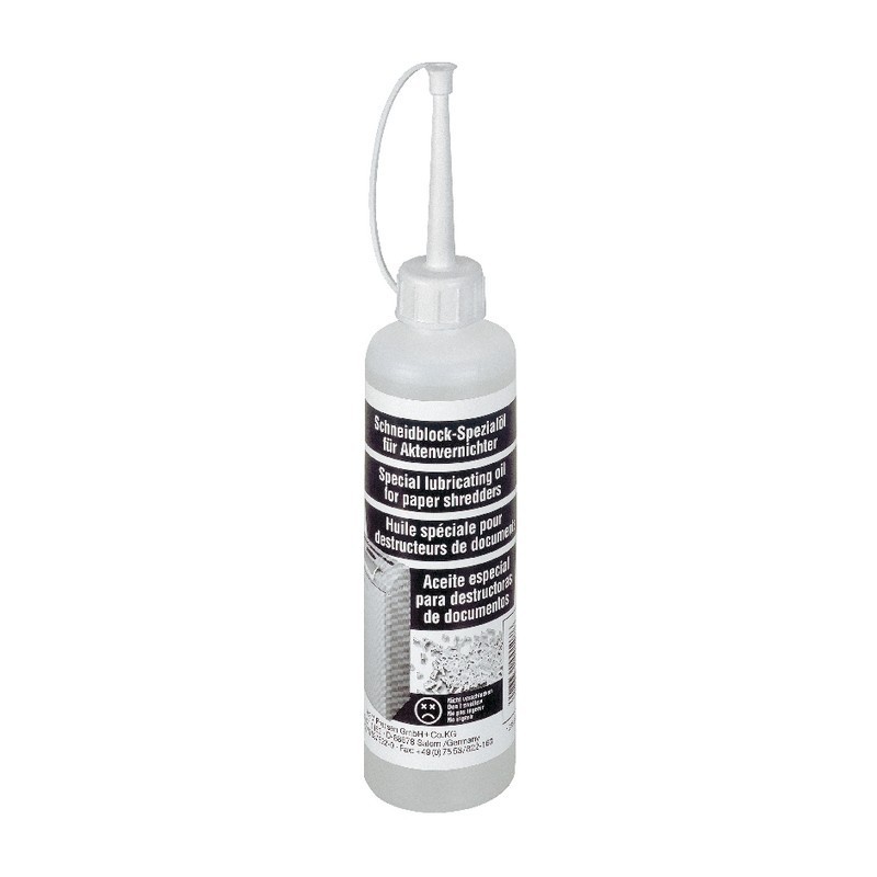 ACEITE LUBRICANTE HSM 250 ML PARA DESTRUCTORAS