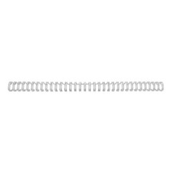 ESPIRAL WIRE GBC Nº5 Ø7.9 MM PLATA PACK 100