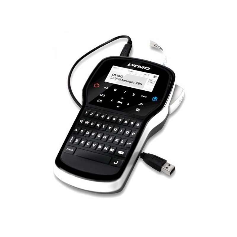 ROTULADORA DYMO LABELMANAGER 280 PORTÁTIL RECARGABLE