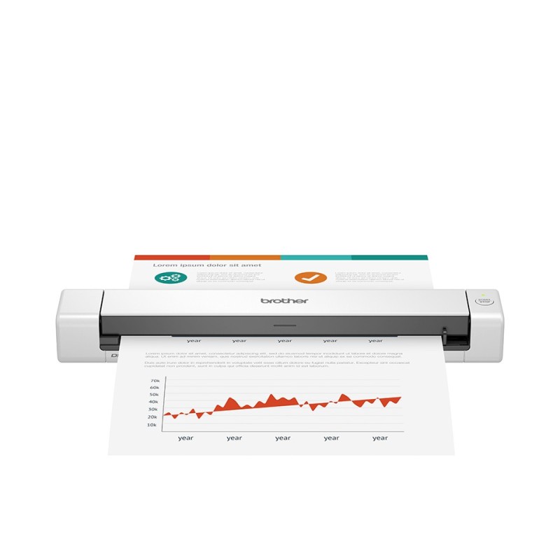 ESCÁNER PORTÁTIL BROTHER DS-640 1200DPI