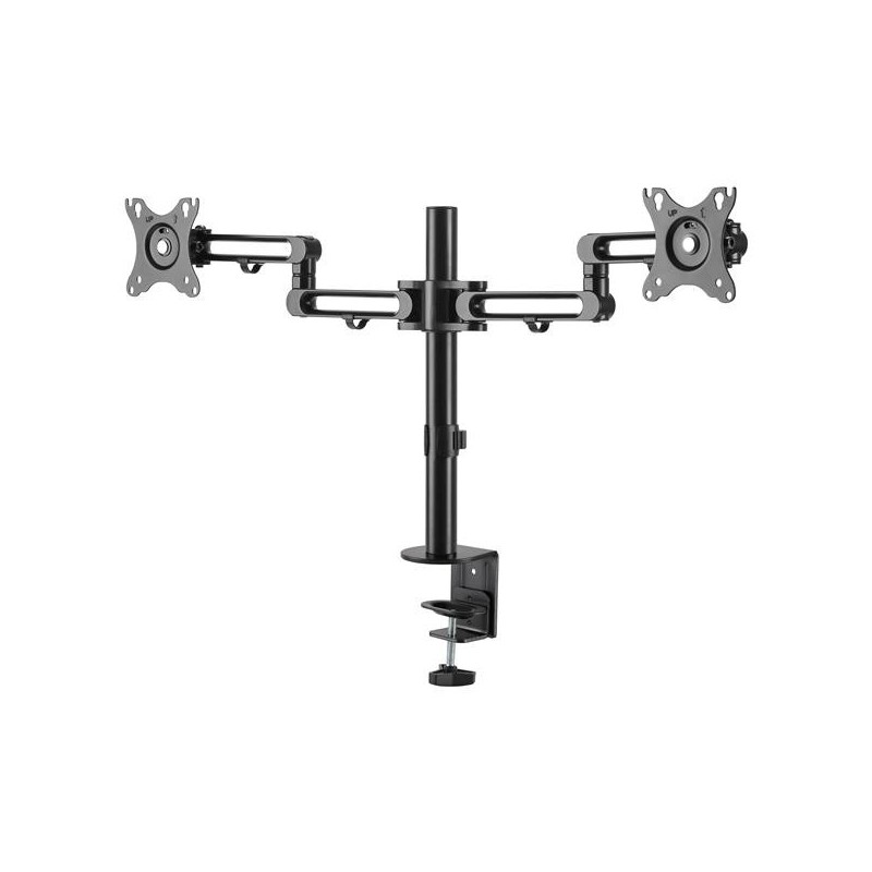 BRAZO MONITOR DOBLE ALUMINIO ARTICULADO STARTECH