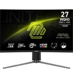 MONITOR GAMING CURVO 27" QHD MSI