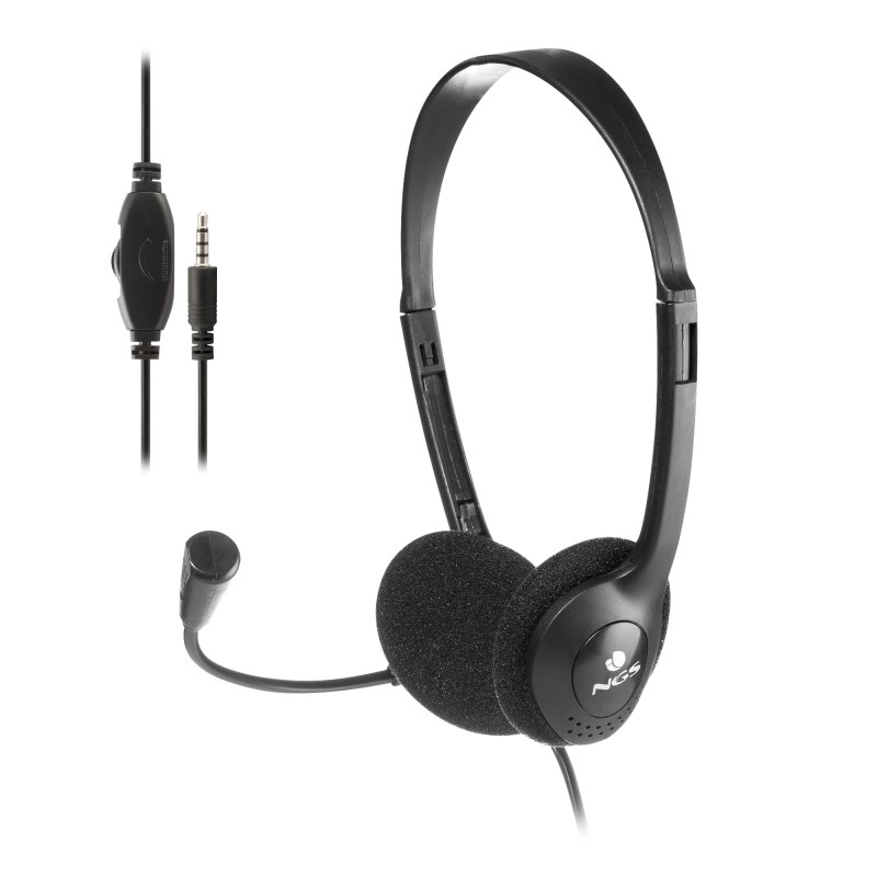 AURICULARES ALÁMBRICOS NEGROS MS103 MAX NGS