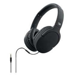 AURICULARES ALÁMBRICOS NEGROS TRAVEL T'N'B