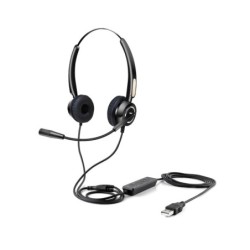 AURICULARES ALÁMBRICOS USB NEGROS HBV01UF URBAN FACTORY