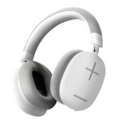 AURICULARES DIADEMA BOUNCE MAX BLUETOOTH GRIS/BLANCO T’NB