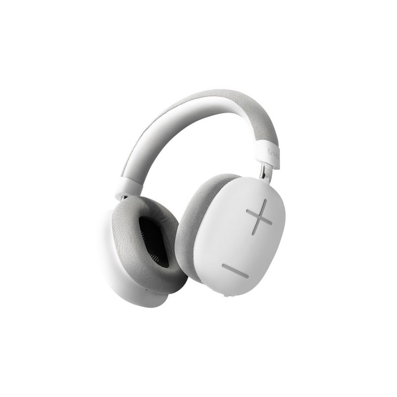 AURICULARES DIADEMA BOUNCE MAX BLUETOOTH GRIS/BLANCO T’NB