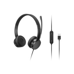 AURICULARES LENOVO USB-A NEGRO