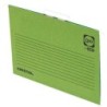 CARPETA ELBA COLGANTE VISOR LATERAL VERDE PACK 25