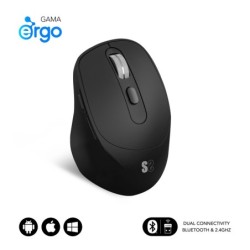 RATÓN SUBBLIM COMFORT ERGO DUAL NEGRO