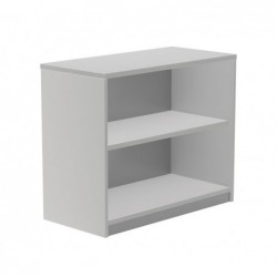 ARMARIO MADERA ROCADA "STORE" 78x90cm LIBRERÍA GRIS