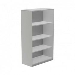 ARMARIO MADERA ROCADA "STORE" 156x90cm LIBRERÍA GRIS