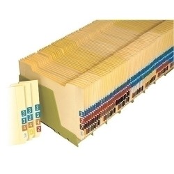 ELBA PACK 50 SUBCARPETAS BOLSILLO A4 240G CREMA