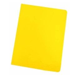 SUBCARPETA ELBA SIMPLES INTENSAS A4 AMARILLO PACK 50