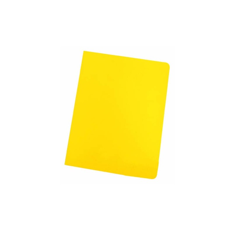 SUBCARPETA ELBA SIMPLES INTENSAS A4 AMARILLO PACK 50