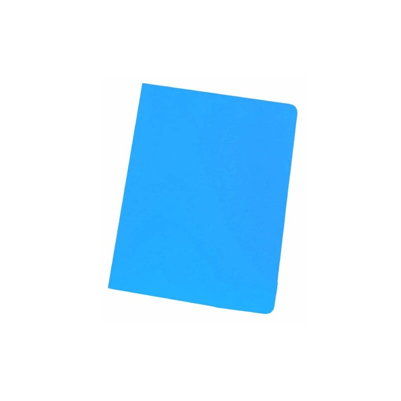 SUBCARPETA ELBA SIMPLES INTENSAS A4 AZUL PACK 50