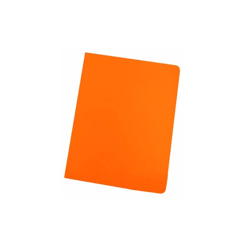 SUBCARPETA ELBA SIMPLES INTENSAS A4 NARANJA PACK 50