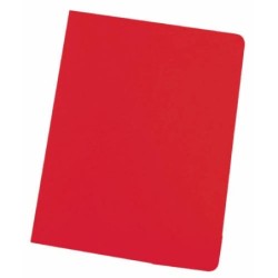 SUBCARPETA ELBA SIMPLES INTENSAS A4 ROJO PACK 50