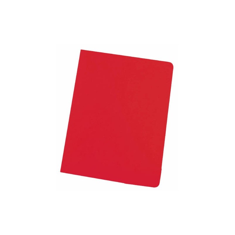 SUBCARPETA ELBA SIMPLES INTENSAS A4 ROJO PACK 50
