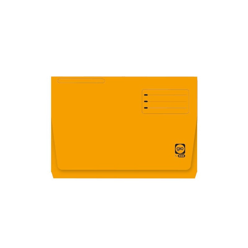 SUBCARPETA ELBA SOLAPA AMARILLO FOLIO 320GR PACK 25