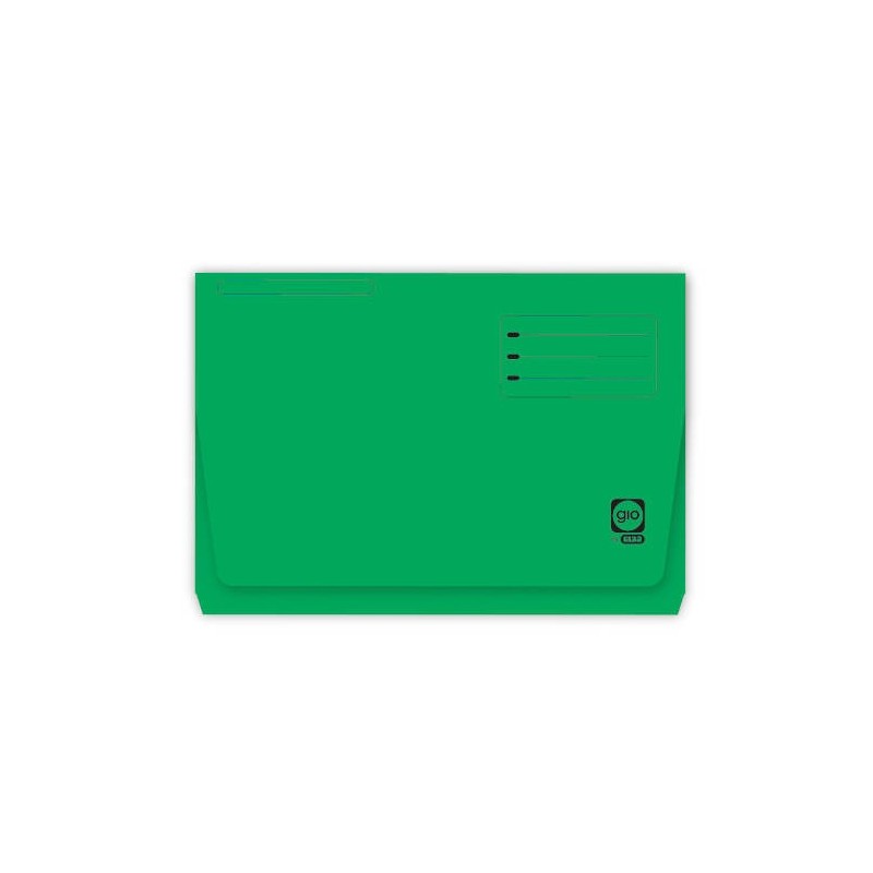 SUBCARPETA ELBA SOLAPA VERDE FOLIO 320GR PACK 25