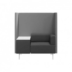 SOFÁ ROCADA SOFT SEATING INDIVIDUAL CON MESA