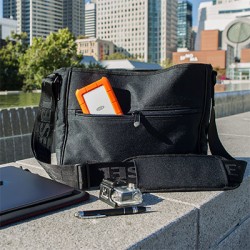 DISCO DURO EXTERNO 1TB 2.5" USB-C NARANJA LACIE RUGGED