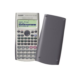 CALCULADORA CASIO FC-100V FINANCIERA 12 DÍGITOS GRIS