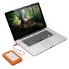 DISCO DURO EXTERNO 5TB 2.5" USB-C GRIS/AMARILLO LACIE RUGGED