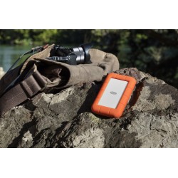 DISCO DURO EXTERNO 5TB 2.5" USB-C GRIS/AMARILLO LACIE RUGGED