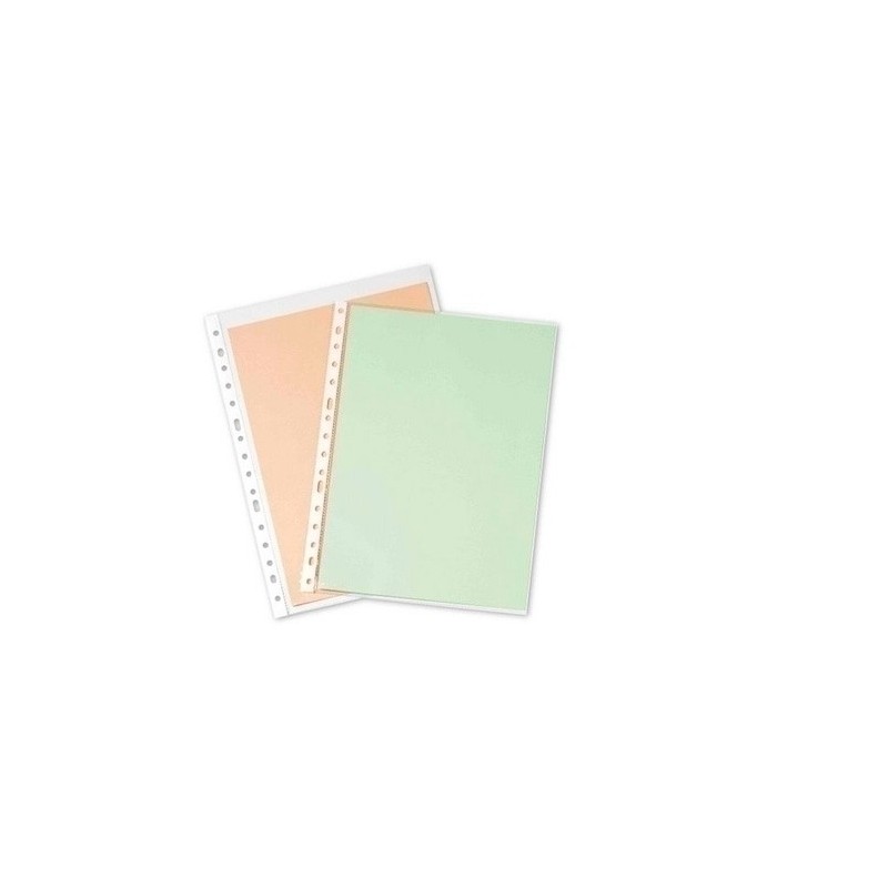 FUNDAS MULTITALADRO PP 90 MICRAS FOLIO PARDO