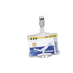 DURABLE PORTANOMBRES PINZA PVC