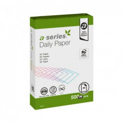 CAJA 5 PAQUETES 500h PAPEL A-SERIES  DAILY A4