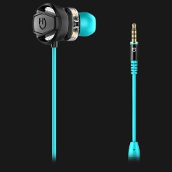 AURICULARES GAMING NEGRO Y TURQUESA TAIKO HIDITEC